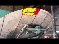 PED Media bola de plato elíptico extremo de 50 mm de espesor cabeza elíptica 2 1 dimensiones ASME