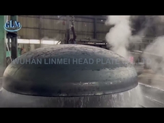 3600mm As516 Gr 70 Elíptico Dish End Asme Dimensiones de la cabeza elíptica para los tanques de gas de petróleo