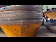 SA516 Gr70 Cabezas cónicas del tanque de acero de doble fase 25 mm