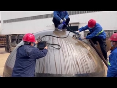 cabeza hemisférica del diámetro SA516 GR70 de 6400m m 20m m densamente