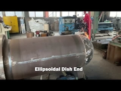 Cabezas servidas de acero principales de acero inoxidables de carbono del titanio del plato de 760M M X de 60M M