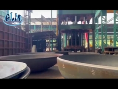 Diámetro del extremo del plato elíptico de formación en frío 89-10000 mm para construcción sanitaria