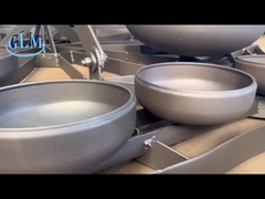 Cabezas del plato del estruendo 28011 Torispherical en los extremos de acero inoxidables de acero del plato del titanio de carbono