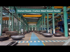 Cabezas de plato. Cabezas de recipiente de acero al carbono.