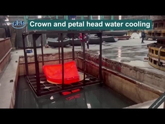 Cabezas de tanques segmentadas de acero carbono, cabezas de plato hemisféricas