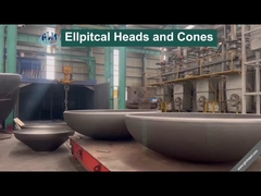 Diámetro de la cabeza semielíptica de acero al carbono 89-1000 mm