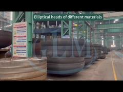 ASME Acero al carbono Acero inoxidable Tapa elíptica