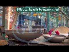 Fondos abombados de acero al carbono, cabezal elíptico