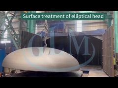 Tratamiento de la superficie de las cabezas elípticas de grado industrial