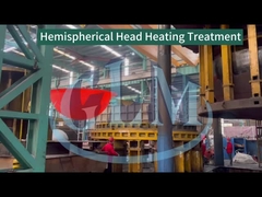 ASME Cabezas de plato hemisféricas pulidas, fondo de los tanques