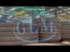 Tapa elíptica ASME SA517 Grado A personalizada, relación 2:1, diámetro 1300 mm, espesor 30 mm