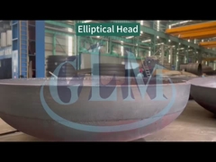 Caza personalizada cabeza de plato elíptica material de acero al carbono Ratio de reducción de aproximadamente 10%