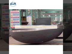 Cabezal elíptico de acero al carbono para equipos de energía eléctrica