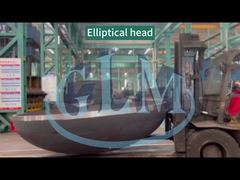 Una Mirada Más Cercana: Tapa Tórica Semielipsoidal ASME Personalizada de 6000mm de Diámetro, 20mm de Espesor, Relación 2:1