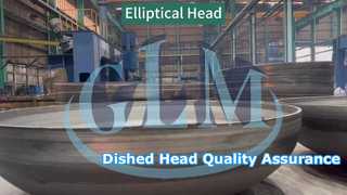 Mida con precisión las dimensiones de las tapas elípticas para garantizar la calidad.