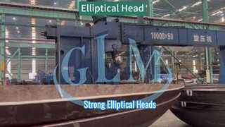 Proceso de hilado intenso para forjar cabezas elípticas de gran tamaño