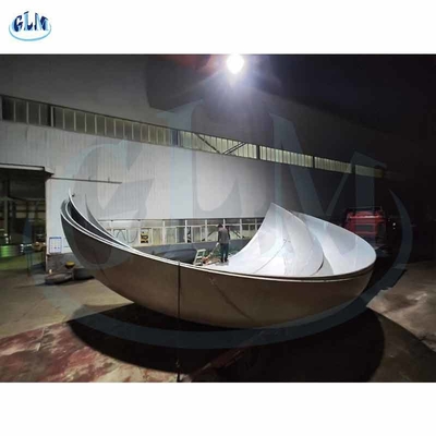 Acero inoxidable 2: 1 extremo de plato elípsoidal para recipientes de reactor