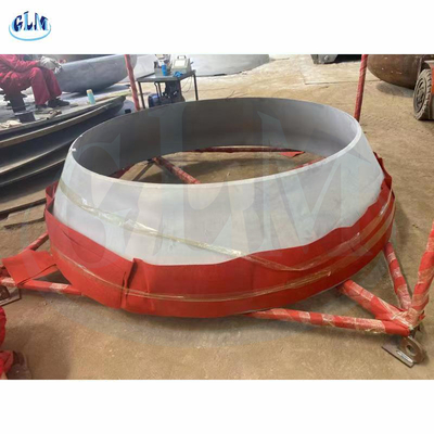 Cabeza de tanque cónica de acero inoxidable para recipientes a presión