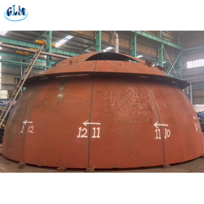 Cabezales hemisféricos divididos personalizados para equipos de alta temperatura en la industria del petróleo y el gas