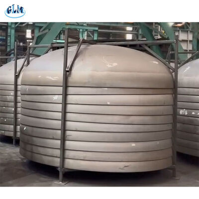 Cabezal elíptico certificado ISO9001 con espesor de 2-300 mm y relación de reducción del 10% para recipientes a presión