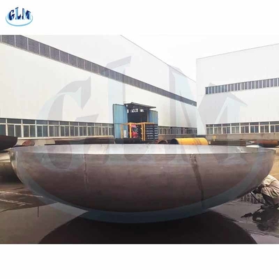 SS304 200MM Tanque de almacenamiento de líquidos Capa de cabeza semielíptica Q345B Finales de los platos del recipiente