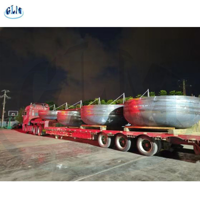 grueso principal elipsoidal 32m m del 2:1 del perfil del diámetro SA516 GR 70 de 2490m m