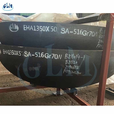 El plato elíptico de las cabezas de SA516 GR70 termina grueso del diámetro 50m m de 1350m m