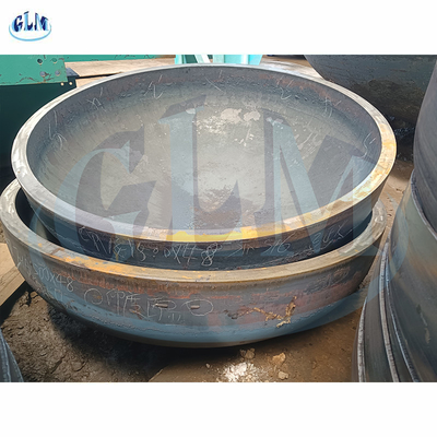 Cabezas elipsoidales del 2:1 del acero de carbono modificadas para requisitos particulares por proceso o presionar de giro