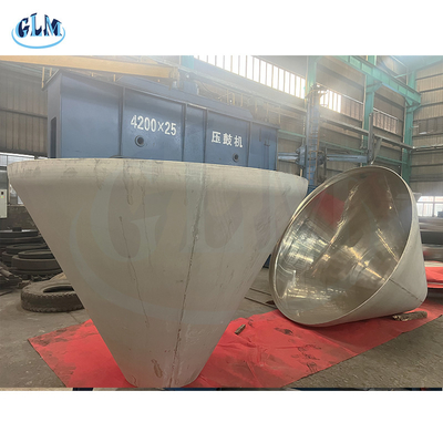Cono de acero inoxidable Concentrico, cono de chapa de metal