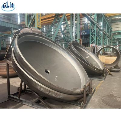 Tapa elipsoidal forjada con tolerancia de espesor de ±0.5 mm y espesor de 2 mm-300 mm para aplicaciones de alta temperatura