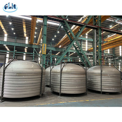 Cabeza de plato elíptica con un grosor de 2-300 mm y tratamiento de la superficie de pulido para una relación de reducción del 10% en aplicaciones petroquímicas