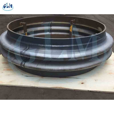 300x3mm extremos de plato dúplex para el buque a presión cabeza elíptica jogged