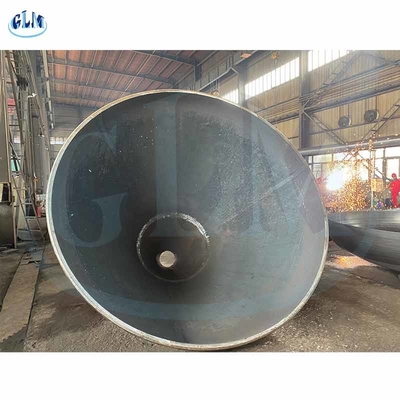 2 mm 89 mm Proyecto ASME Cabezas de tanque cónicas de acero inoxidable GB