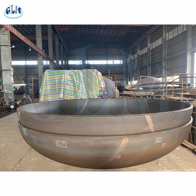 8000 mm ASME Arenas de estallido de acero inoxidable Cabezas de plato de presión Vaso de cúpula terminaciones