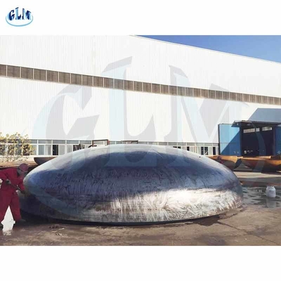 500 mm 1000 mm de acero al carbono cabezas de platillos de tubería accesorios de gas de aceite conector