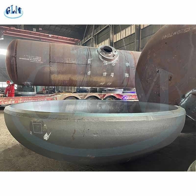 SS304L DIN Vaso con extremo de plato elípsoidal Q235 tapa de extremo para tanques de almacenamiento