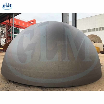 SUS304 Cabezas de tanque de acero corten de 25 mm con placas y bridas de acero inoxidable