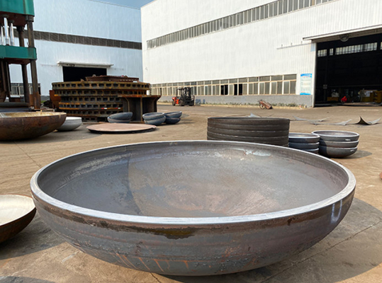 2 mm ASME CODE PED de forma semielíptica Las dimensiones de la cabeza del tanque