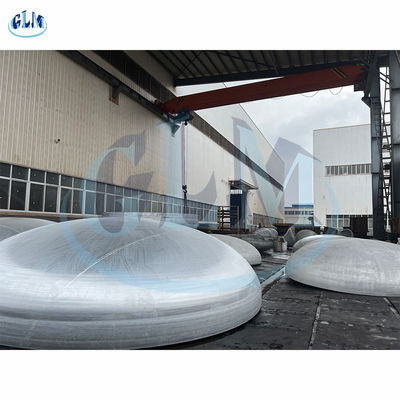 2800 * 12mm 316 cabeza de plato de acero inoxidable para tanques de almacenamiento de energía térmica
