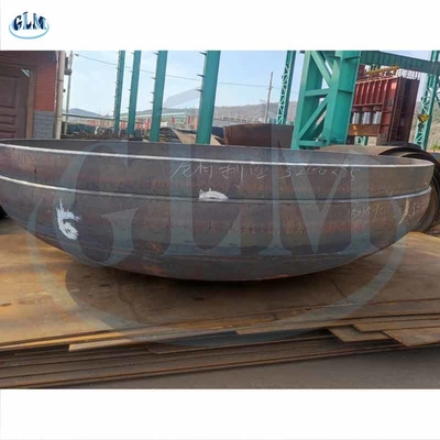 La cabeza de acero del tanque del plato de carbono formó grueso del diámetro 25m m de la cabeza 5200m m