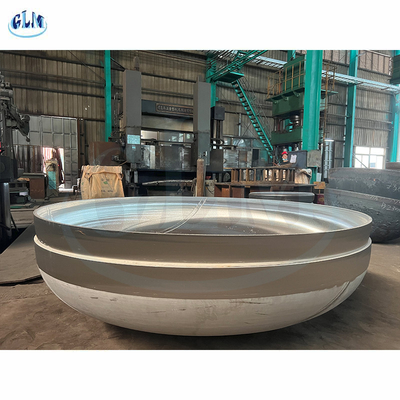 5500 mm de diámetro, extremos de plato semielíptico, tapa elíptica