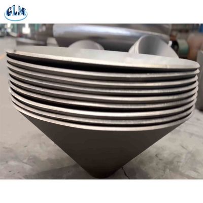 ASMEConical cabeza diseñada para presión atmosférica y altas temperaturas