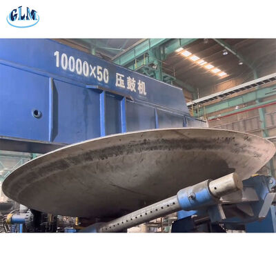 Cabeza de plato elíptica de 2-300 mm de espesor con procesamiento de soldadura y superficie pulida para aplicaciones industriales