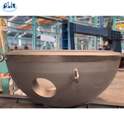 Cabezas hemisféricas con orificios circulares o elípticos de acuerdo con normas (como GB/T 21515, ASME, etc.)