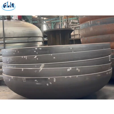 Cabezas de plato elípticas robustas y duraderas de acero al carbono, adecuadas para recipientes a presión, resistentes a la corrosión y diseñadas para una durabilidad duradera.