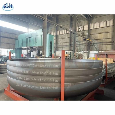 Asme 1000cm 2 a 1 cabeza elíptica de acero inoxidable extremos de plato formados en caliente