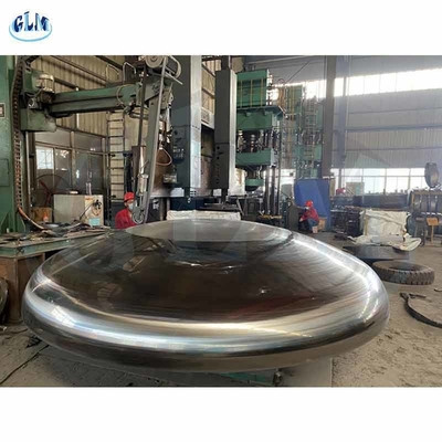 GB ASME de acero inoxidable extremos de plato comerciales intertech cabezas de tanque elíptico 300 mm